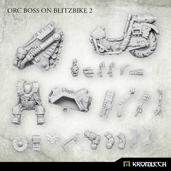KROMLECH Orc Boss on Blitzbike 2
