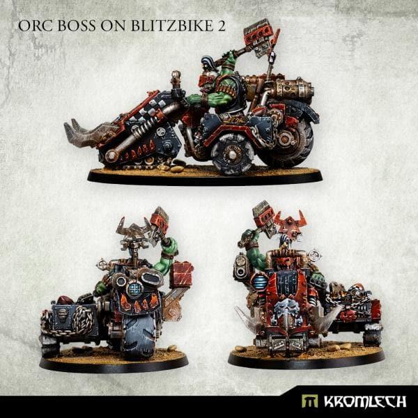 KROMLECH Orc Boss on Blitzbike 2