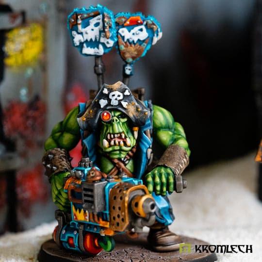 KROMLECH Orc Corsairs Kaptins Blasta Guns Set 2