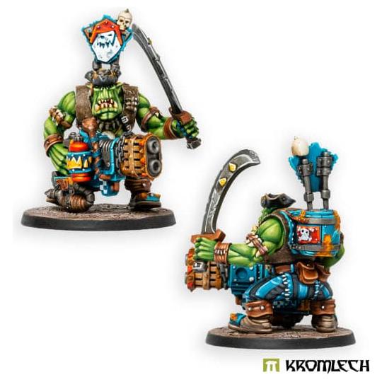KROMLECH Orc Corsairs Kaptins Team