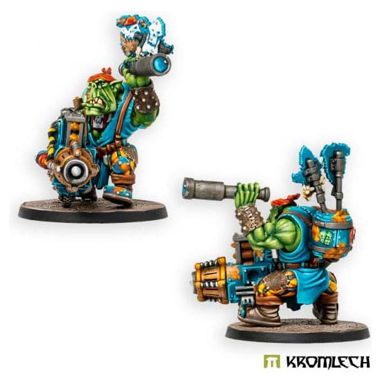 KROMLECH Orc Corsairs Kaptins Team