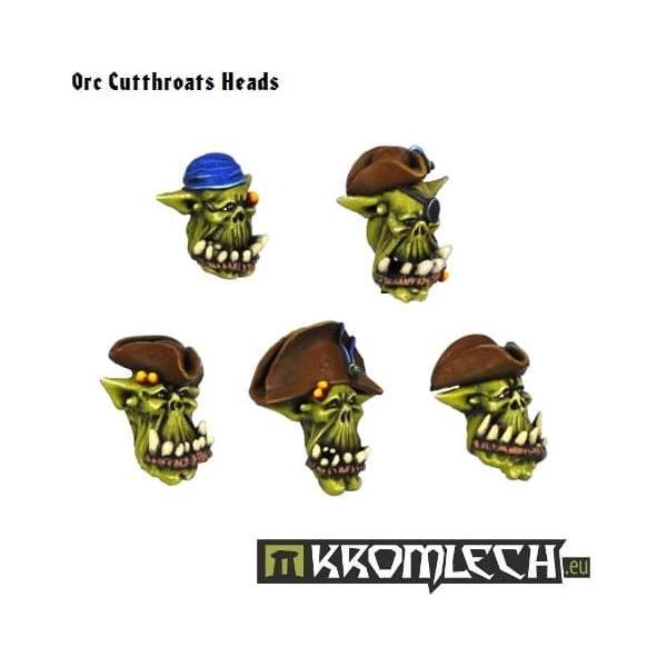 KROMLECH Orc Cutthroats Heads (10)