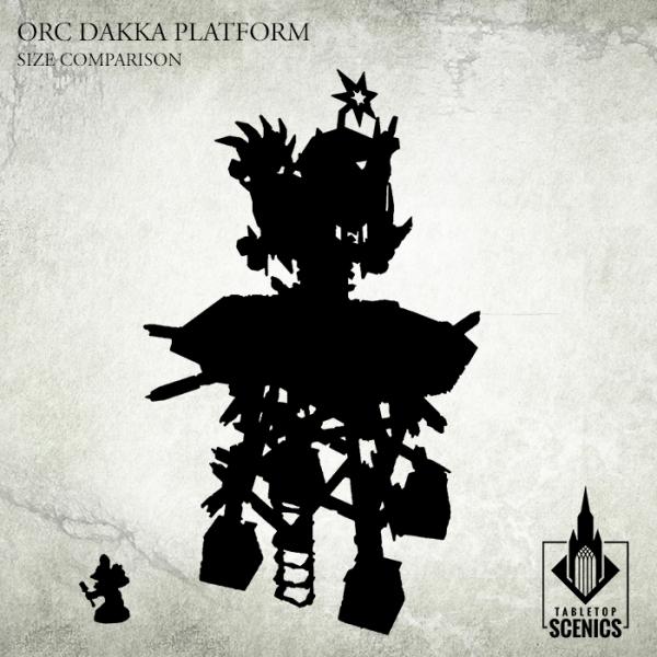 TABLETOP SCENICS Orc Dakka Platform