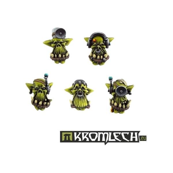 KROMLECH Orc Doctor Heads (10)