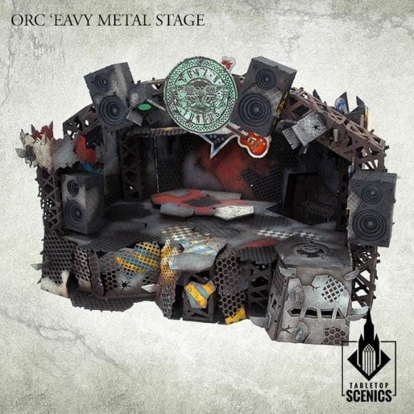 TABLETOP SCENICS Orc 'Eavy Metal Stage