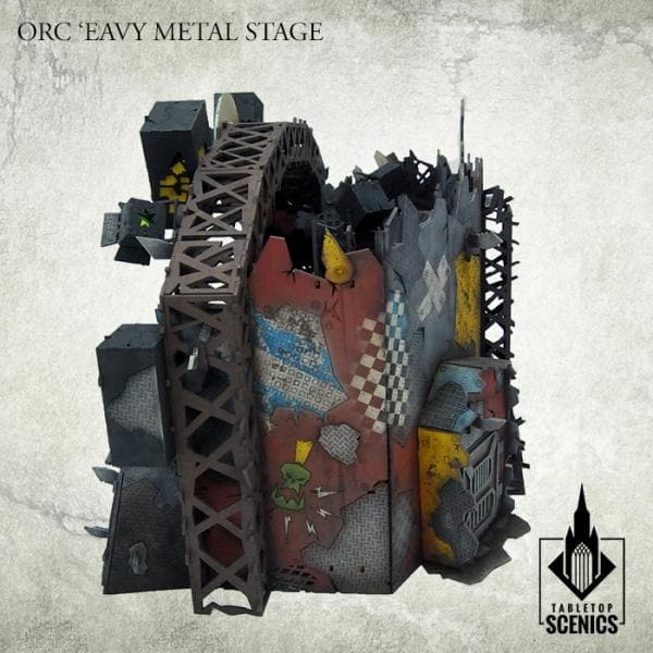 TABLETOP SCENICS Orc 'Eavy Metal Stage
