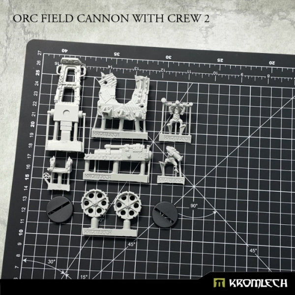 KROMLECH Orc Field Cannon with Crew 2 (3)