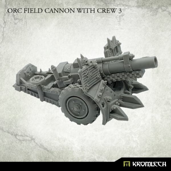 KROMLECH Orc Field Cannon with Crew 3 (3)