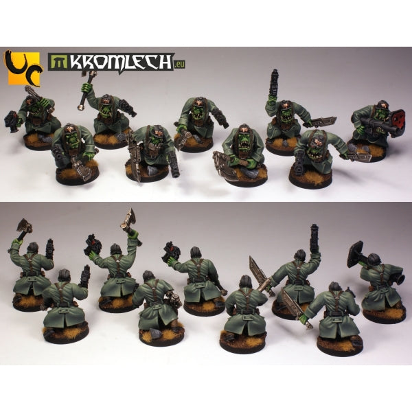 KROMLECH Orc Assault Greatcoat Squad (10)