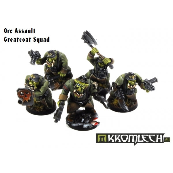 KROMLECH Orc Assault Greatcoat Squad (10) [Armoured Bodies]