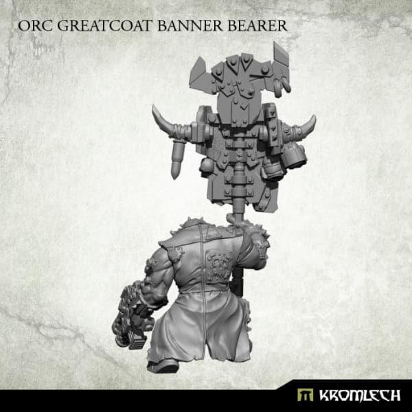 KROMLECH Orc Greatcoat Banner Bearer (1)