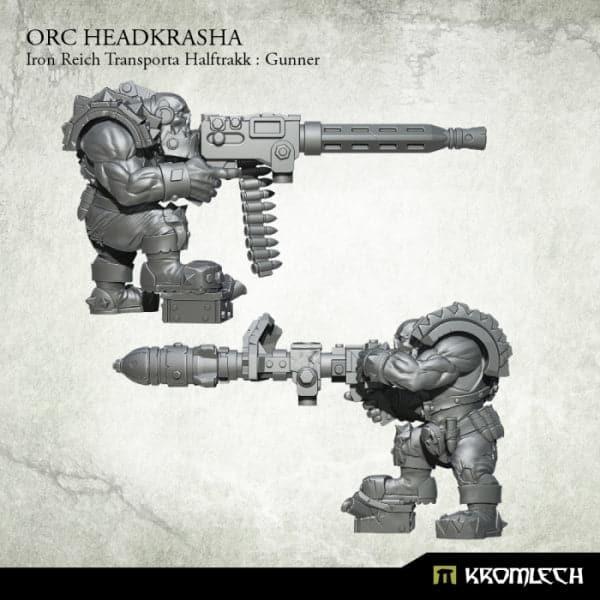 KROMLECH Orc Headkrasha, Iron Reich Transporta Halftrakk (1