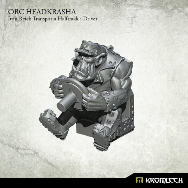 KROMLECH Orc Headkrasha, Iron Reich Transporta Halftrakk (1