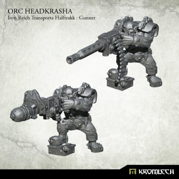 KROMLECH Orc Headkrasha, Iron Reich Transporta Halftrakk (1