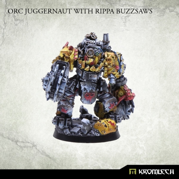 KROMLECH Orc Juggernaut with Rippa Buzzsaws (1)