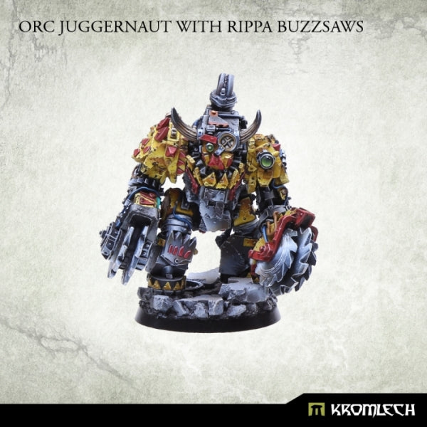 KROMLECH Orc Juggernaut with Rippa Buzzsaws (1)