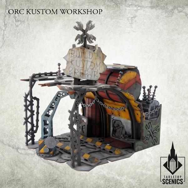 TABLETOP SCENICS Orc Kustom Workshop