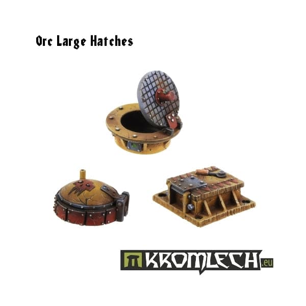 KROMLECH Orc Large Hatches (3)