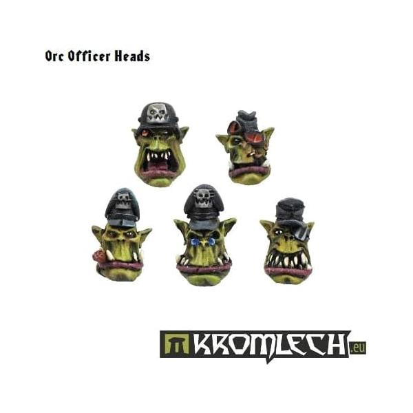 KROMLECH Orc Officer Heads (10)