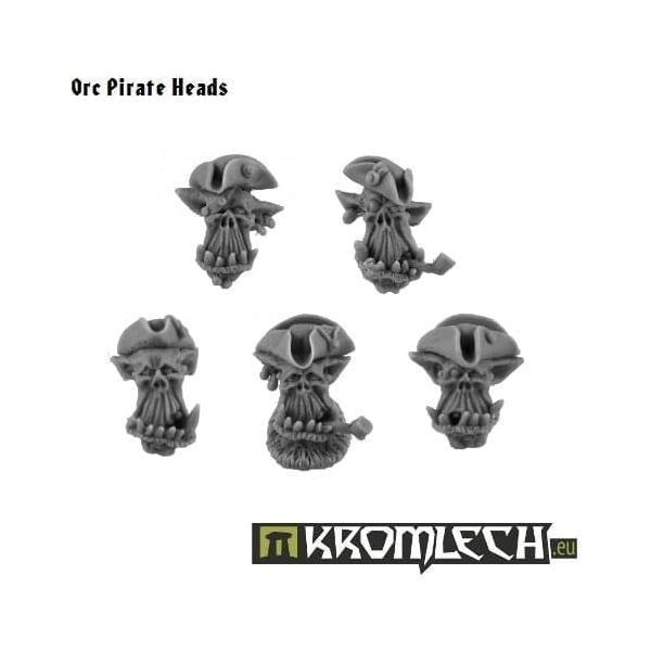 KROMLECH Orc Pirate Heads (10)