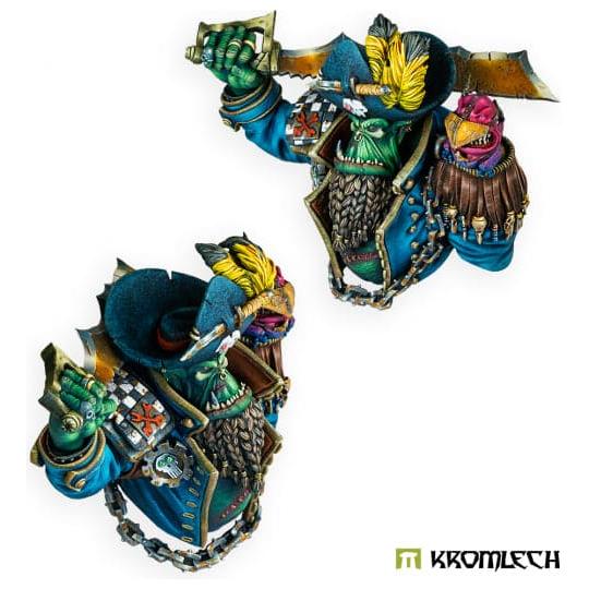 KROMLECH Orc Pirate Kaptin Bust