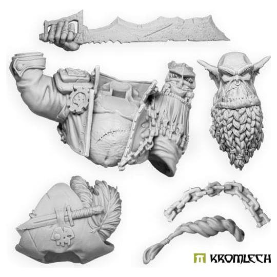 KROMLECH Orc Pirate Kaptin Bust