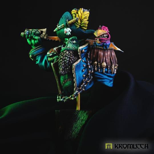 KROMLECH Orc Pirate Kaptin Bust