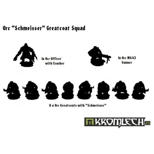 KROMLECH Orc "Schmeisser Greatcoats Squad (10)