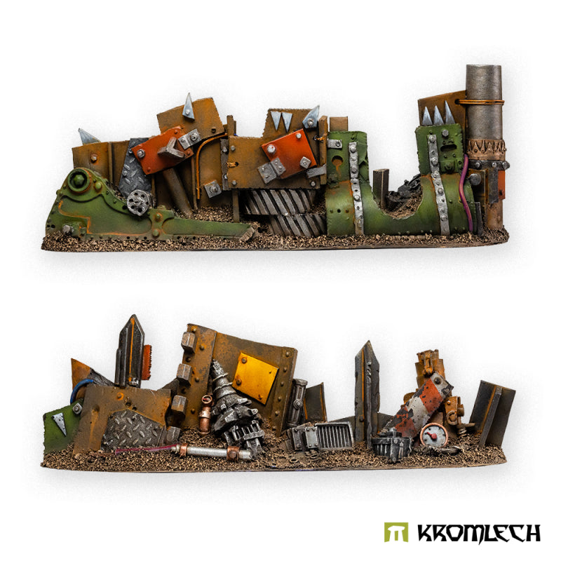 KROMLECH Orc Scrap Barricades (5)