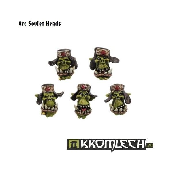 KROMLECH Orc Soviet Heads (10)