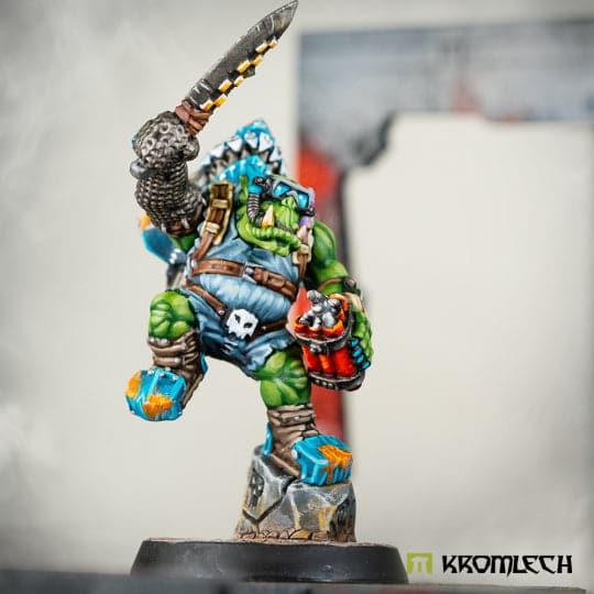 KROMLECH Orc Storm Riderz Heads