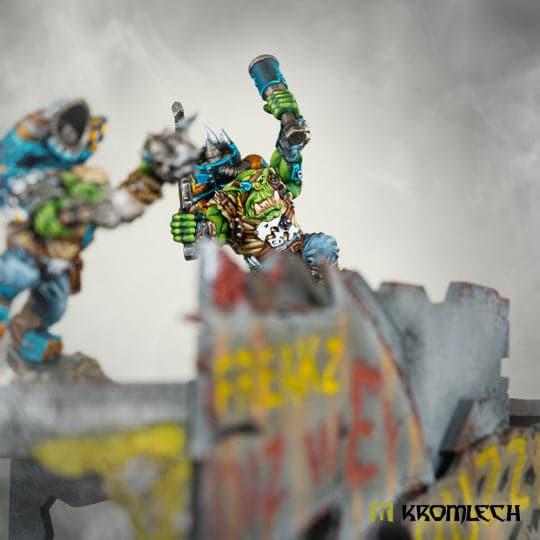KROMLECH Orc Storm Riderz Heads