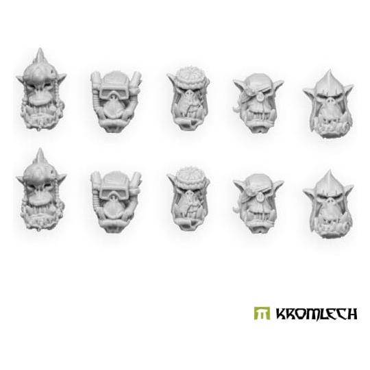 KROMLECH Orc Storm Riderz Heads