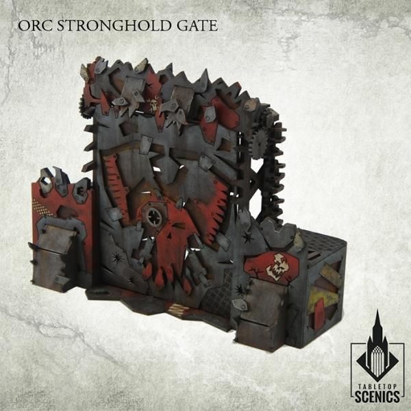 TABLETOP SCENICS Orc Stronghold Gate