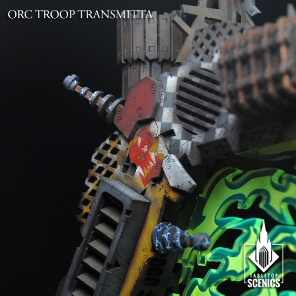 TABLETOP SCENICS Orc Troop Transmitta