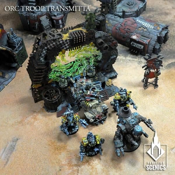 TABLETOP SCENICS Orc Troop Transmitta