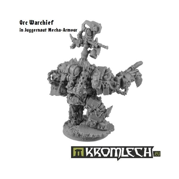 KROMLECH Orc Warchief in Juggernaut Mecha-Armour (1)