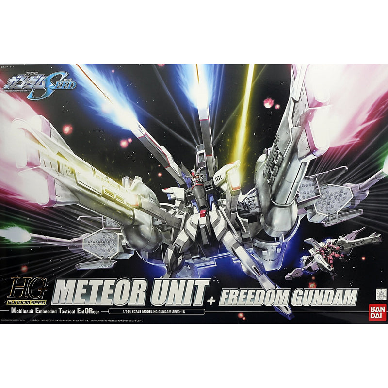 BANDAI 1/144 HG Meteor Unit + Freedom Gundam