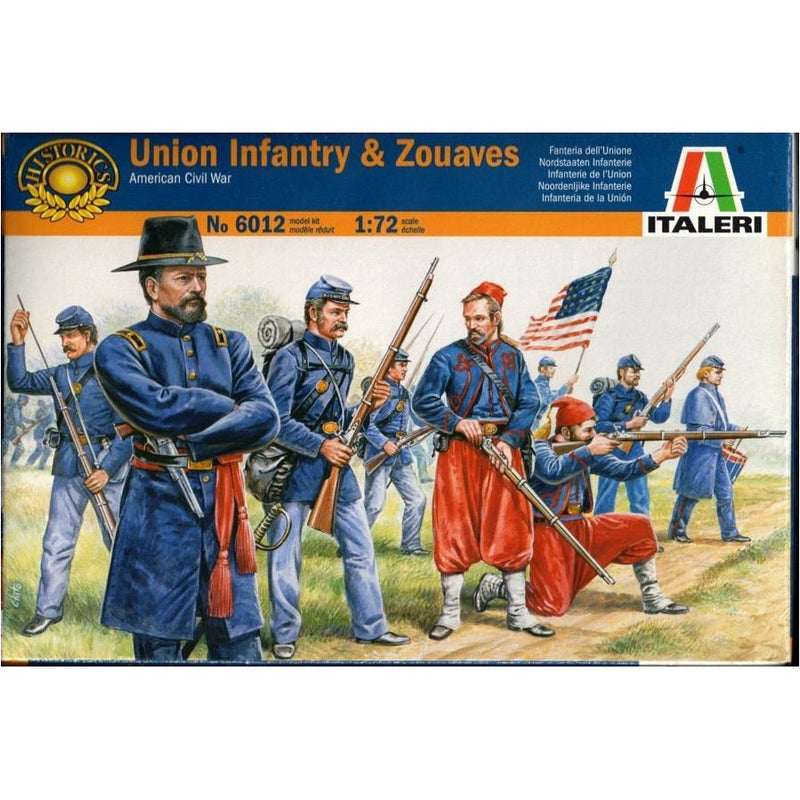 ITALERI 1/72 Union Infantry & Zuaves American Civil War