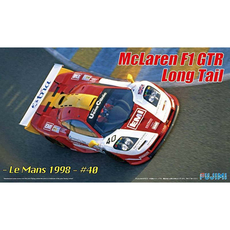 FUJIMI 1/24 McLaren F1 GTR Long Tail Le Mans 1998 #40