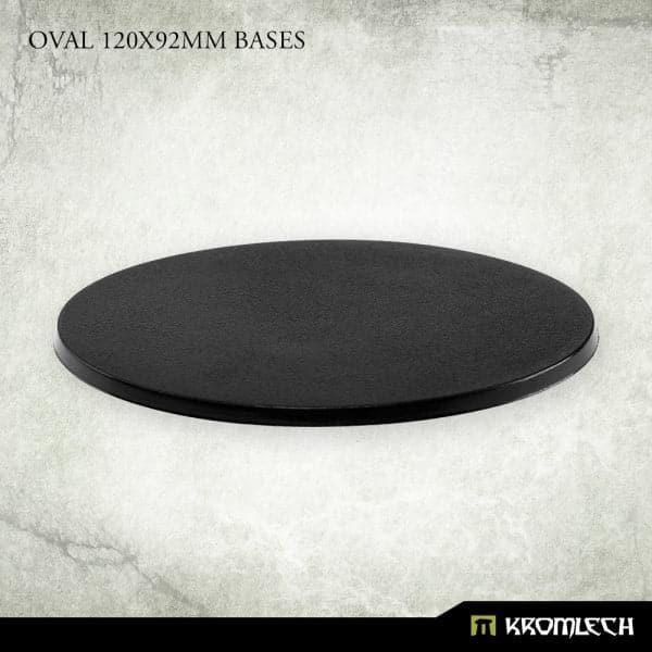 KROMLECH Oval 120x92mm Bases (1)