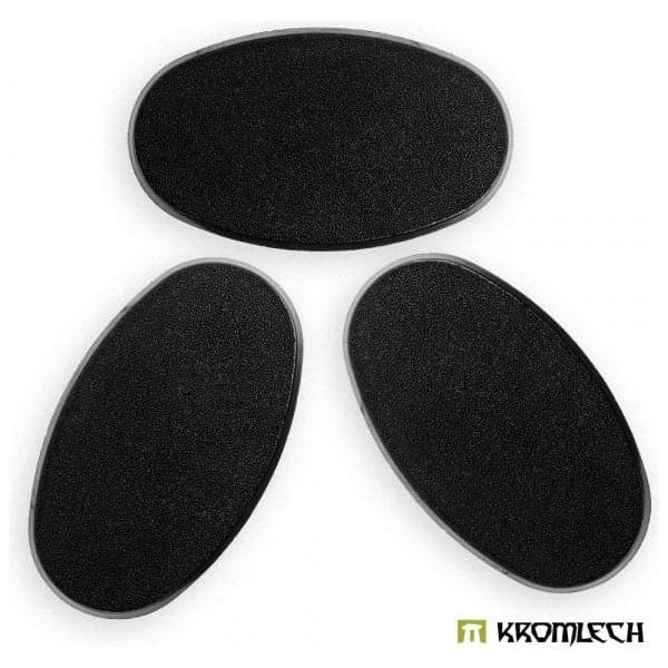 KROMLECH Oval 75x42mm Bases (3)