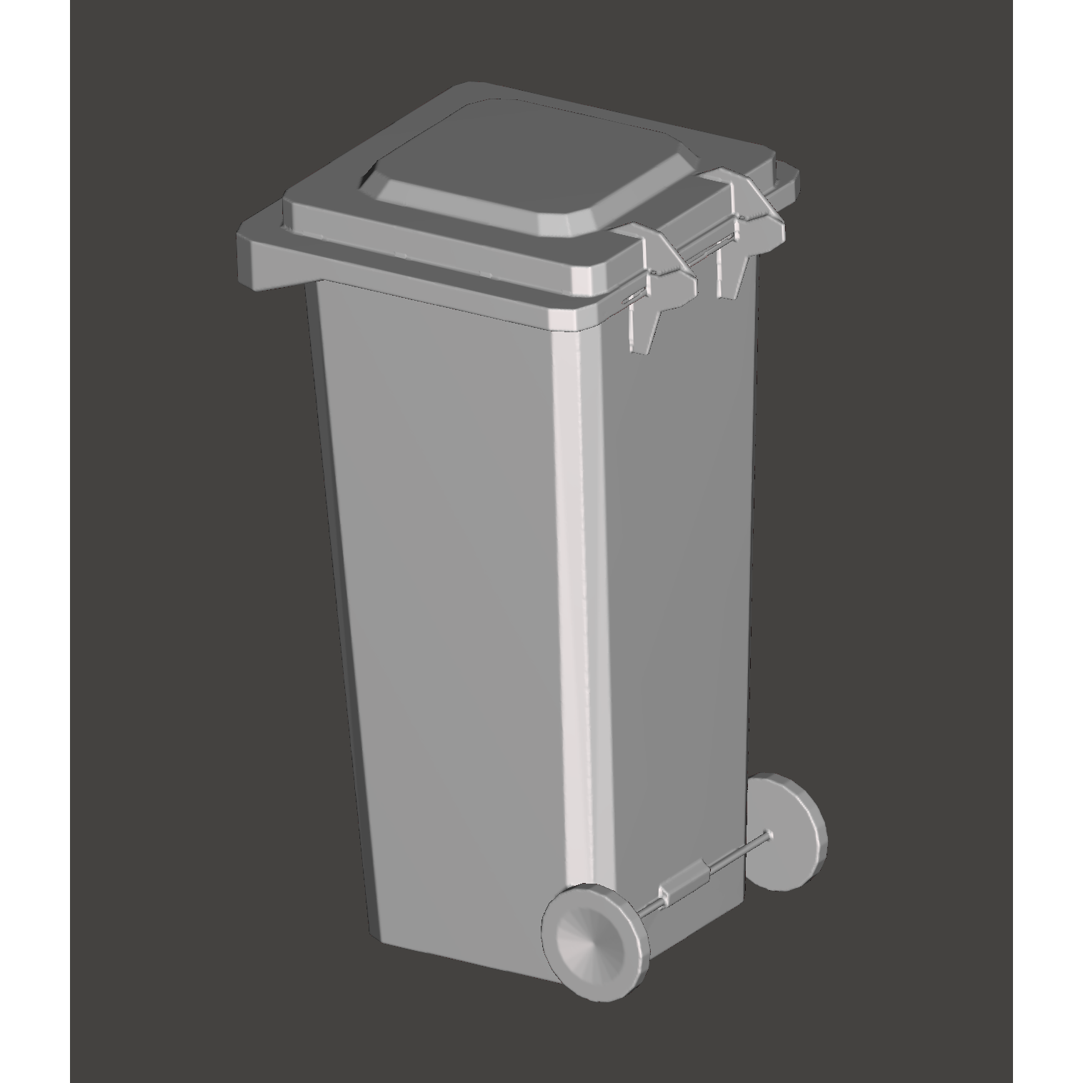 HWS Generic 'Wheelie Bins' 140L & 240L 1/35 Scale