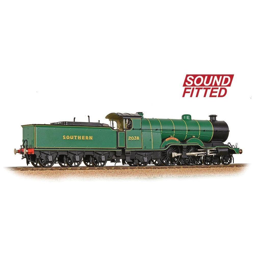 BRANCHLINE OO LB&SCR H1 Atlantic 2038 'Portland Bill' SR Malachite Green DCC Sound Fitted