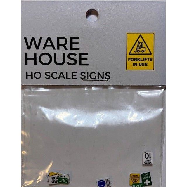 THE TRAIN GIRL Aussie Advertising "Warehouse" 6pk - HO Scale