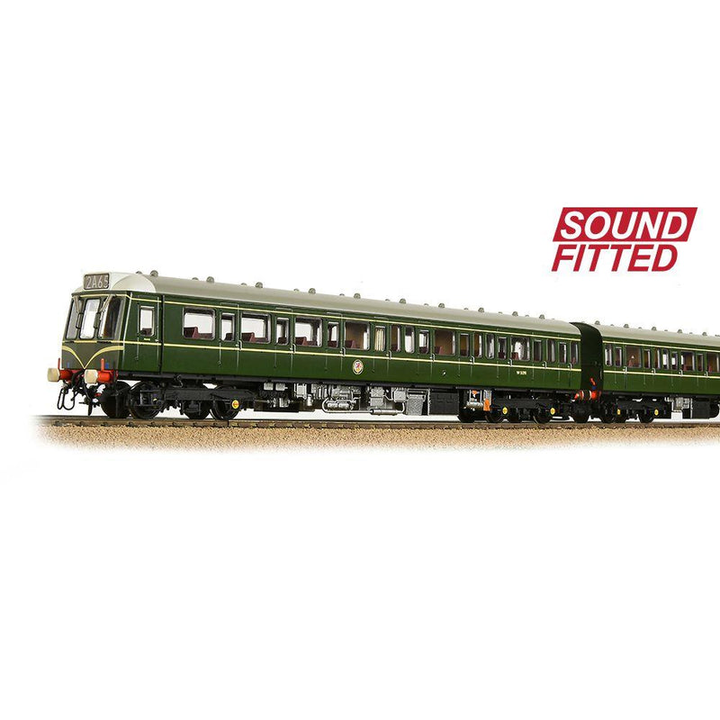 BRANCHLINE OO Class 117 3 Car DMU BR Green Speed Whiskers DCC Sound Fitted