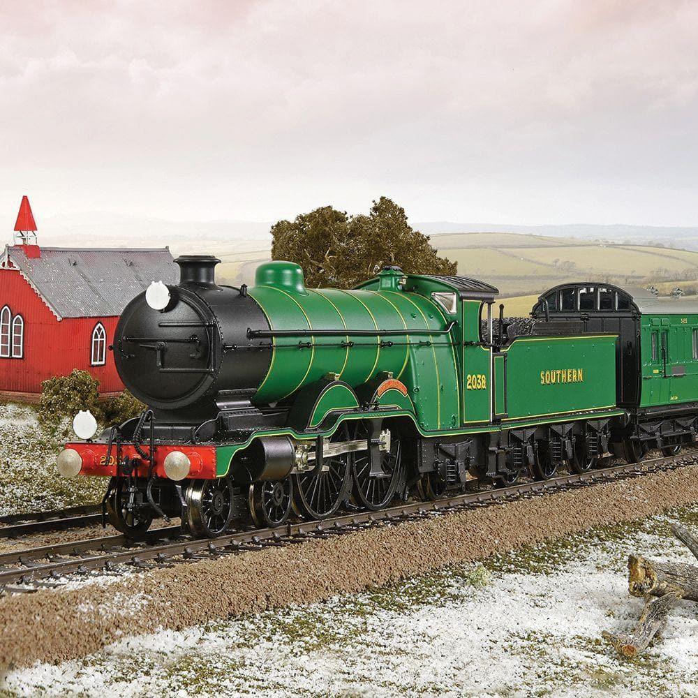 BRANCHLINE OO LB&SCR H1 Atlantic 2038 'Portland Bill' SR Malachite Green DCC Sound Fitted