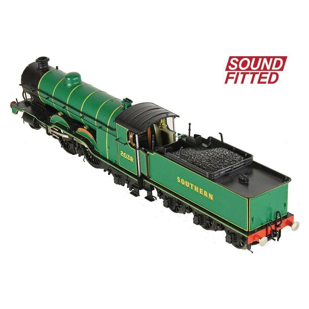 BRANCHLINE OO LB&SCR H1 Atlantic 2038 'Portland Bill' SR Malachite Green DCC Sound Fitted