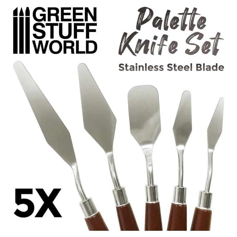 GREEN STUFF WORLD Palette Knife - Modeling Spatulas Tools