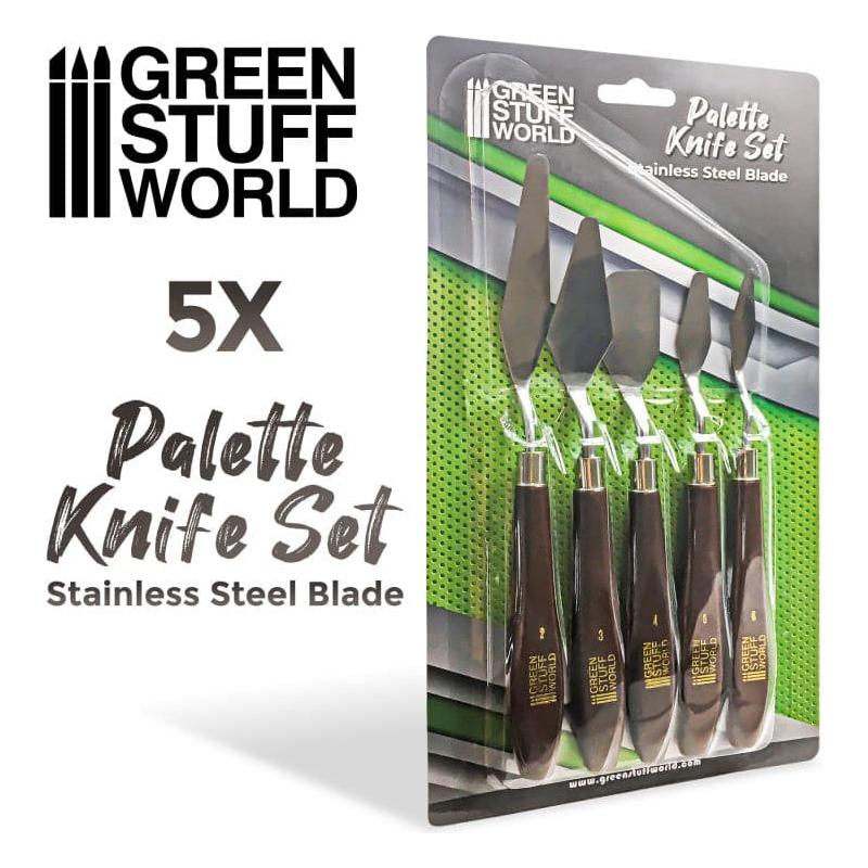 GREEN STUFF WORLD Palette Knife - Modeling Spatulas Tools